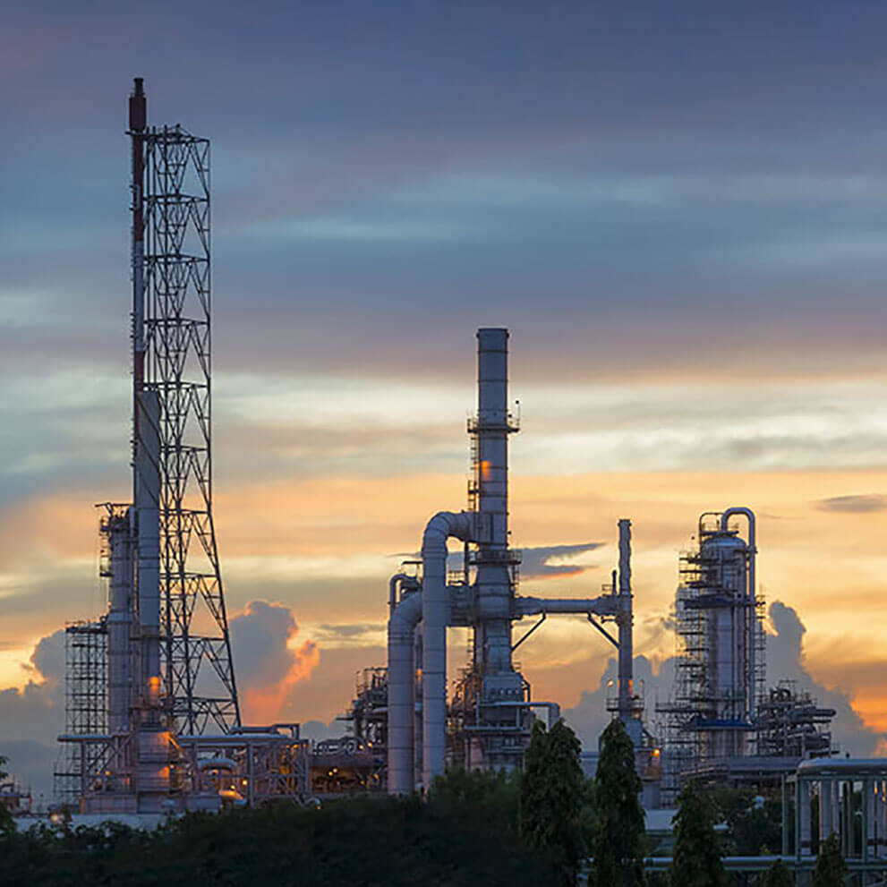 Produzione di gas naturale e petrolio