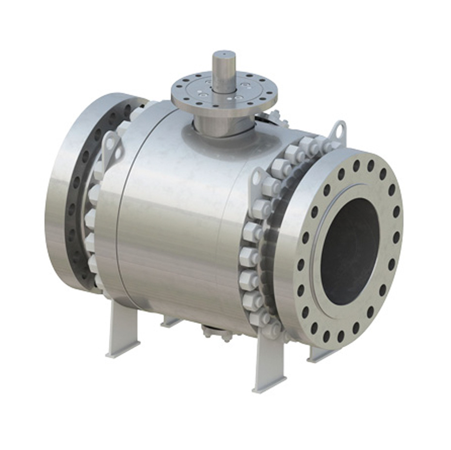 Trunnion ball valves