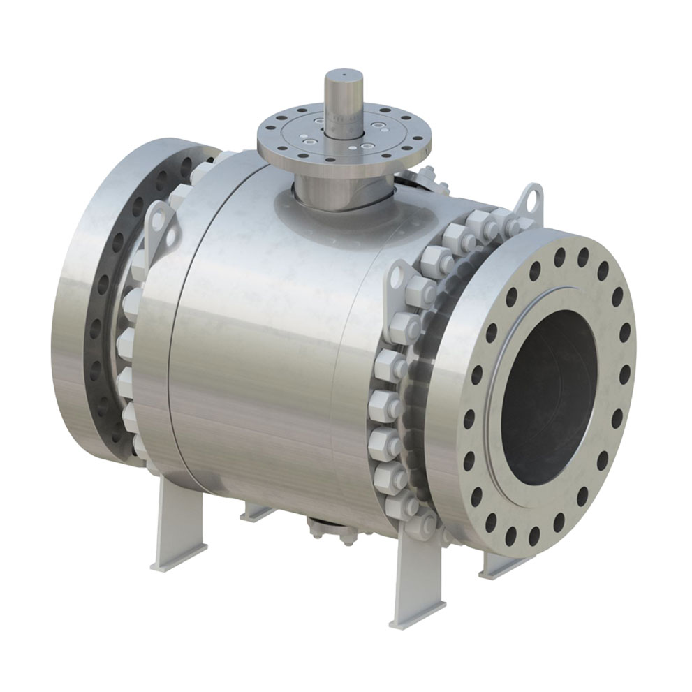 Trunnion ball valves