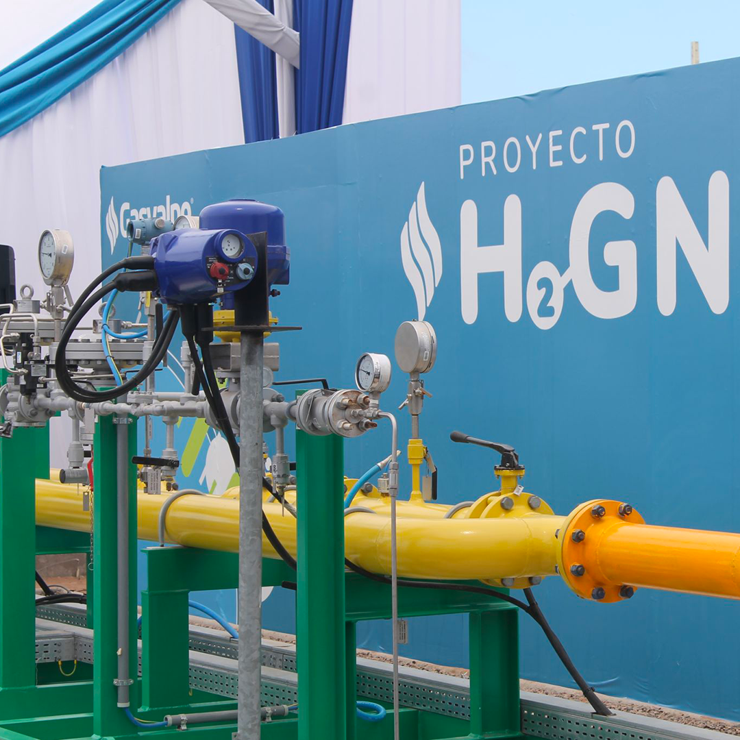 Inaugurated the first hydrogen blending station by Pietro Fiorentini