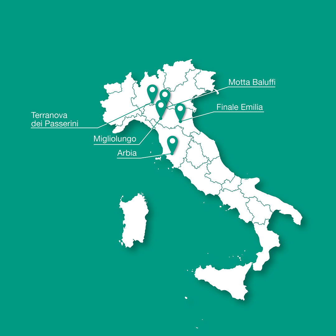 BiRemi™ plants by Pietro Fiorentini in Italy